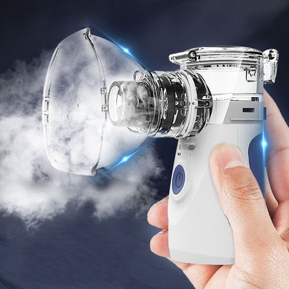 Nebulizzatore ultrasonico portatile BreezeNova con batteria ricaricabile per casa o viaggio