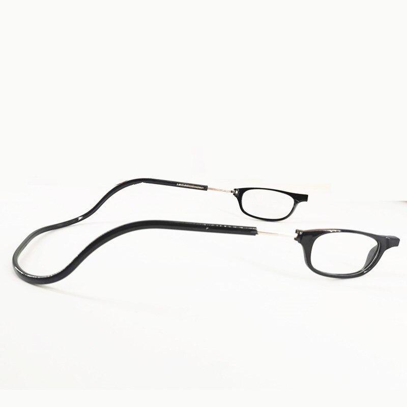 Occhiali da lettura magnetici con montatura in acetato e design regolabile a clip