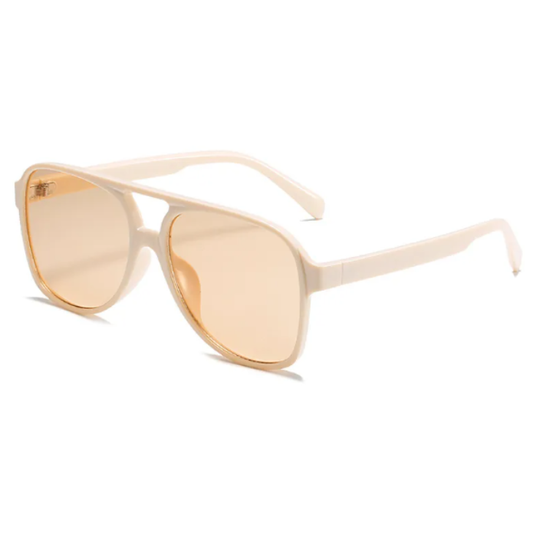 Occhiali da sole aviator oversize retrò Amara