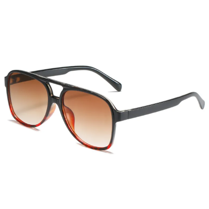Occhiali da sole aviator oversize retrò Amara