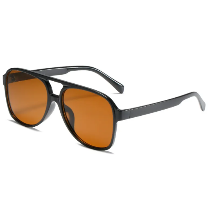 Occhiali da sole aviator oversize retrò Amara