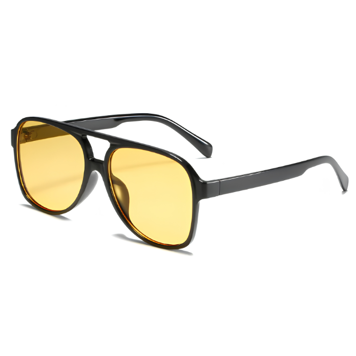 Occhiali da sole aviator oversize retrò Amara