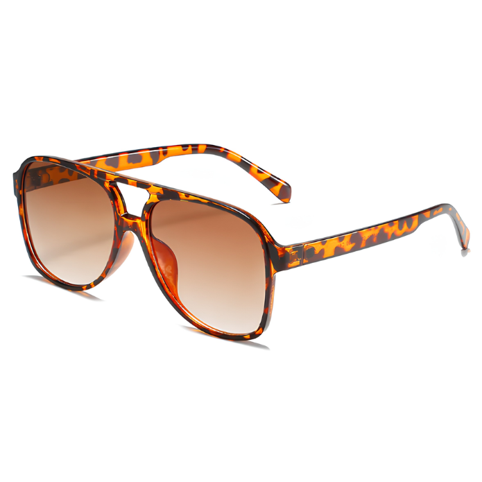 Occhiali da sole aviator oversize retrò Amara