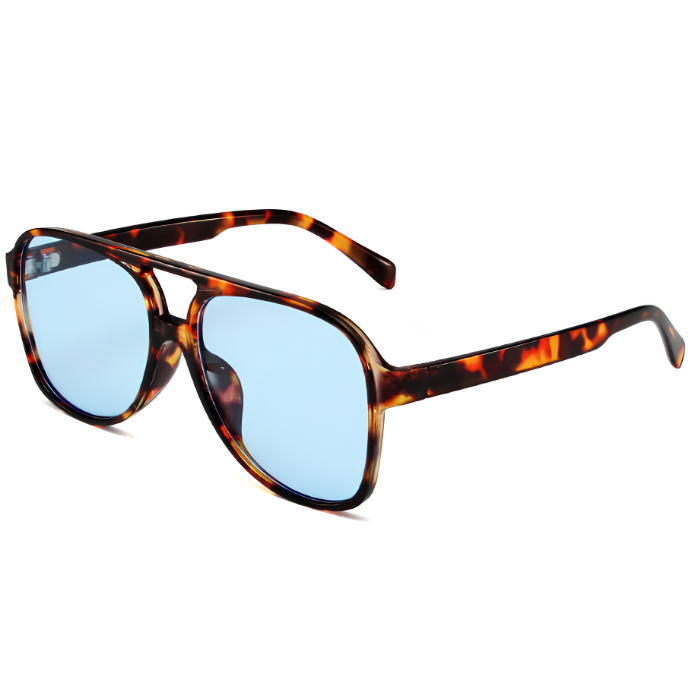Occhiali da sole aviator oversize retrò Amara