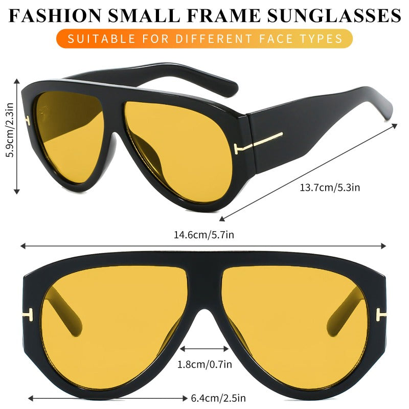 Occhiali da sole aviator oversize UV400