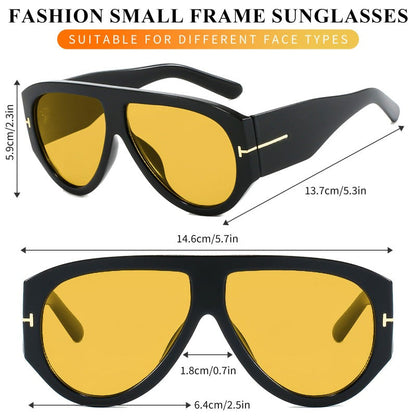 Occhiali da sole aviator oversize UV400