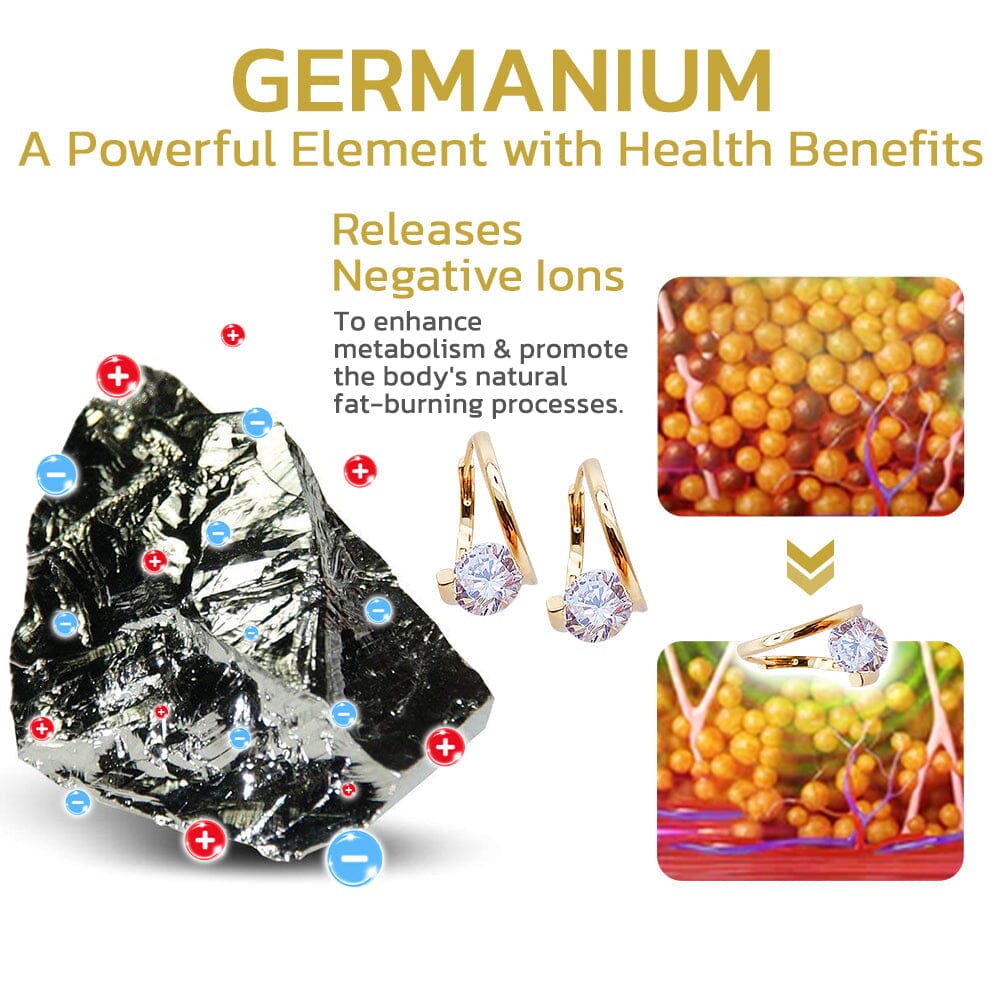 Orecchini al Germanio Lymphvity per il Benessere
