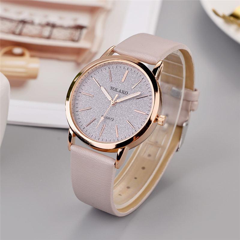 Orologio da polso donna al quarzo analogico con cinturino in similpelle