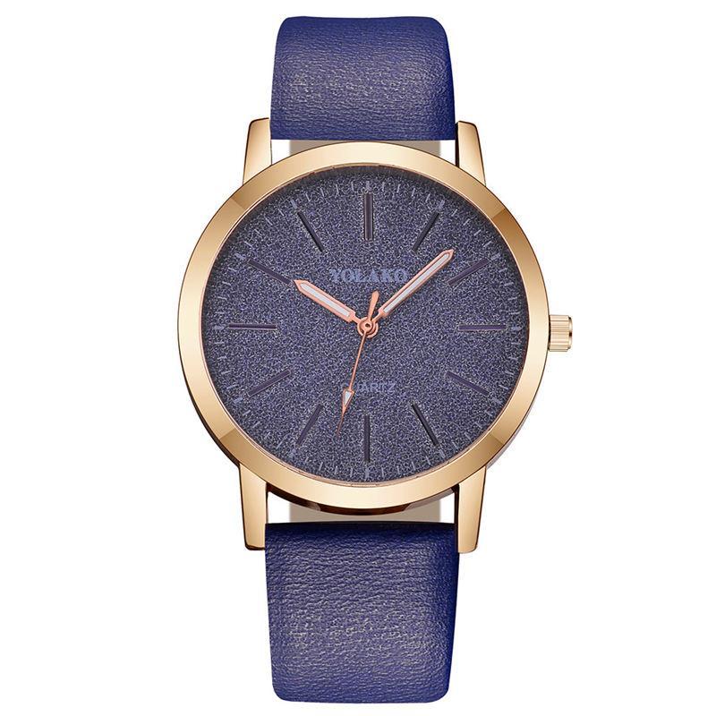 Orologio da polso donna al quarzo analogico con cinturino in similpelle