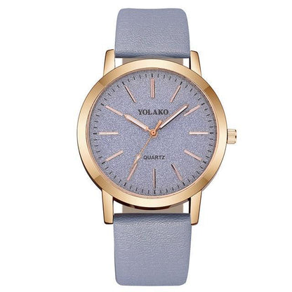 Orologio da polso donna al quarzo analogico con cinturino in similpelle