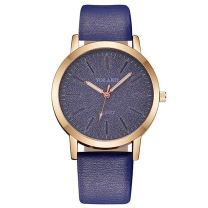 Orologio da polso donna al quarzo analogico con cinturino in similpelle