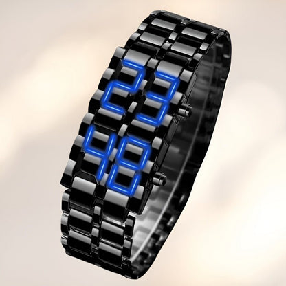Orologio Lava - Orologio da polso LED unico dal design audace
