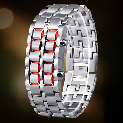 Orologio Lava - Orologio da polso LED unico dal design audace