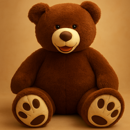 Orsacchiotto di peluche grande giocattolo da coccolare