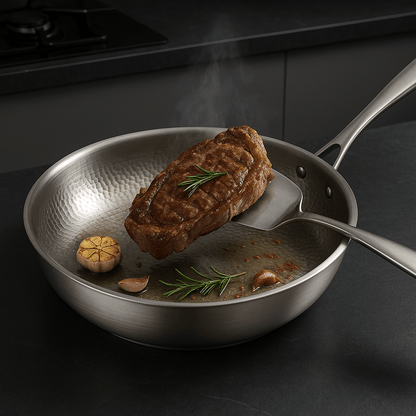 Padella in titanio premium per tutti i piani cottura