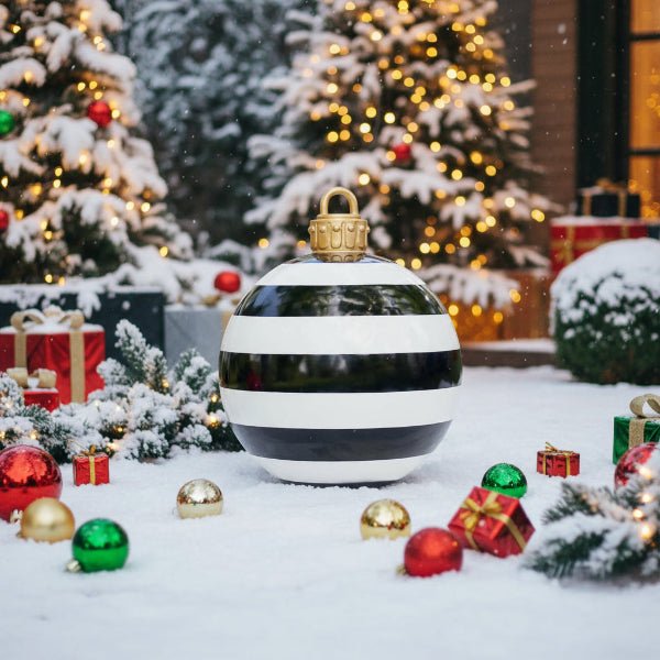Palle di Natale gonfiabili grandi resistenti alle intemperie per interno ed esterno