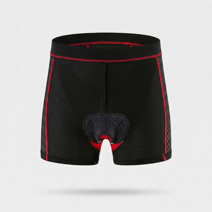 Pantaloncini Imbottiti da Ciclismo da Uomo - Supporto con Cuscinetto in Gel 5D - Intimo Traspirante per Bici
