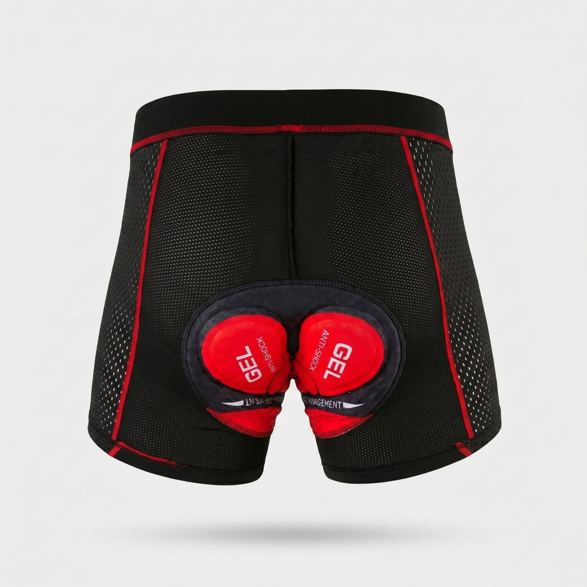Pantaloncini Imbottiti da Ciclismo da Uomo - Supporto con Cuscinetto in Gel 5D - Intimo Traspirante per Bici