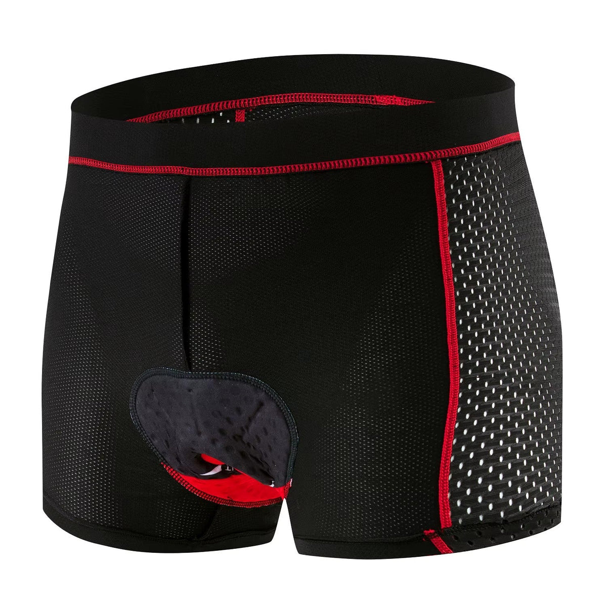 Pantaloncini Imbottiti da Ciclismo da Uomo - Supporto con Cuscinetto in Gel 5D - Intimo Traspirante per Bici