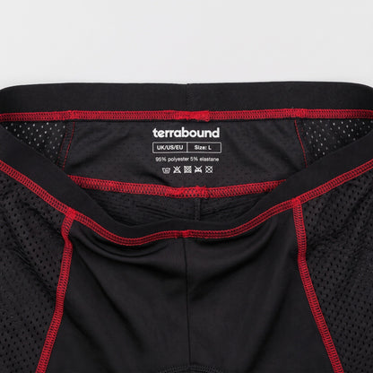 Pantaloncini Imbottiti da Ciclismo da Uomo - Supporto con Cuscinetto in Gel 5D - Intimo Traspirante per Bici