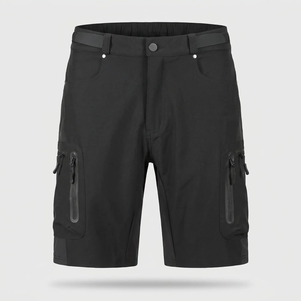 Pantaloncini MTB da uomo con tasche cargo con zip