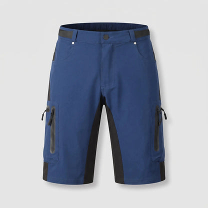 Pantaloncini MTB da uomo con tasche cargo con zip