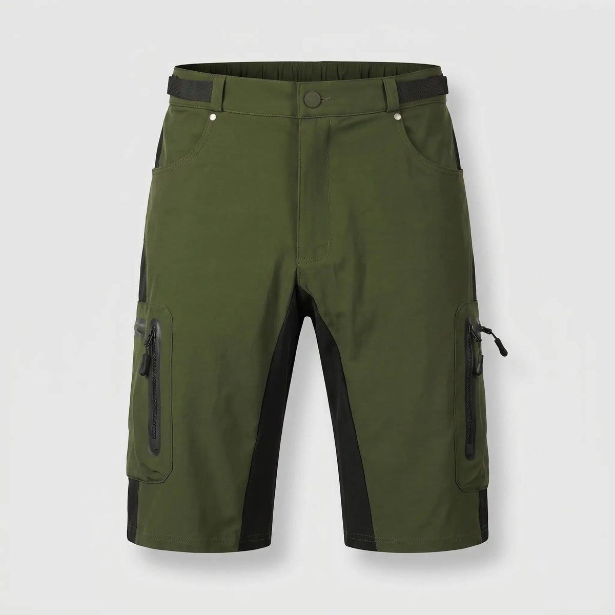 Pantaloncini MTB da uomo con tasche cargo con zip