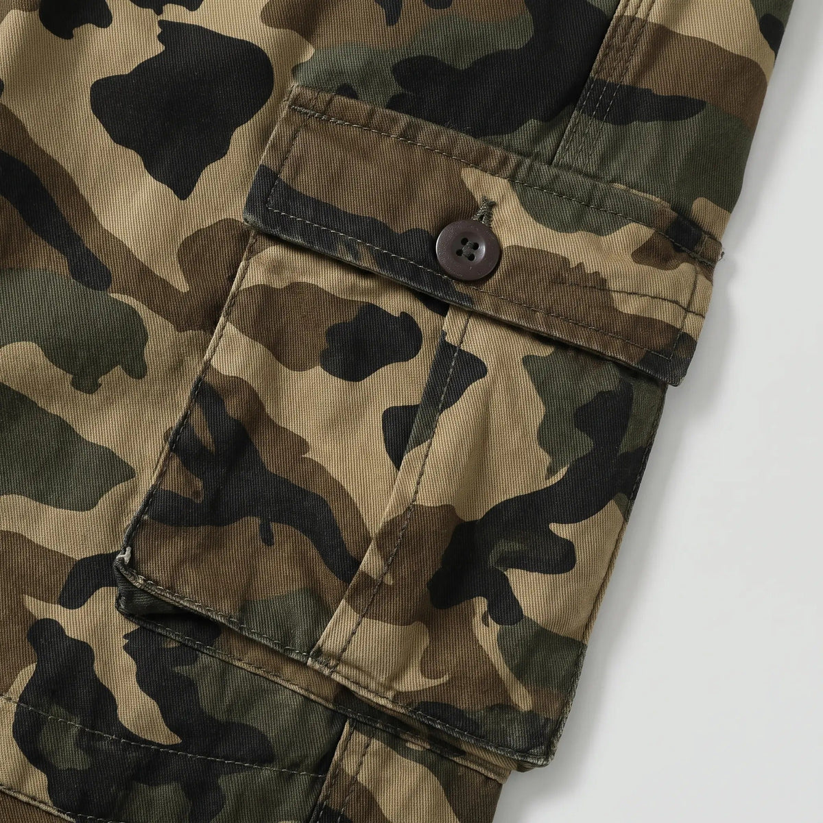 Pantaloni cargo mimetici da uomo - Pantaloni combat - 8 tasche vestibilità comoda