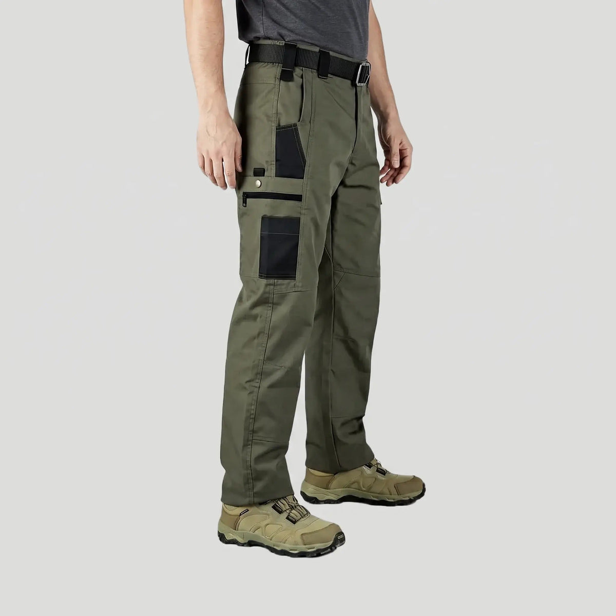Pantaloni da lavoro da uomo - Pantaloni cargo ripstop - Pantaloni combat