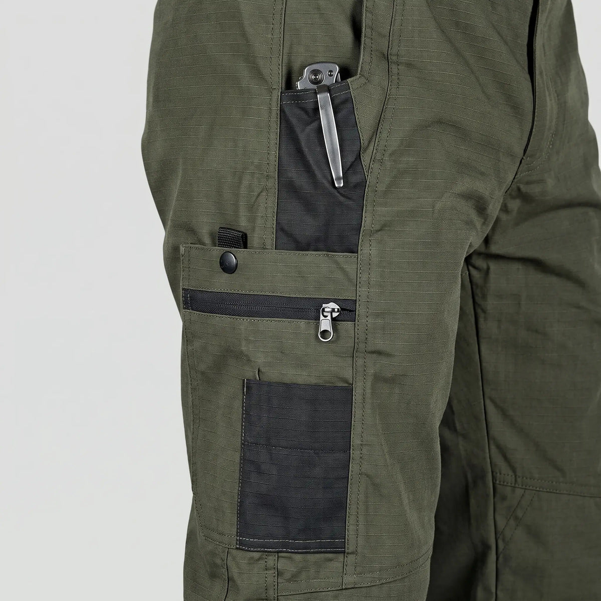 Pantaloni da lavoro da uomo - Pantaloni cargo ripstop - Pantaloni combat