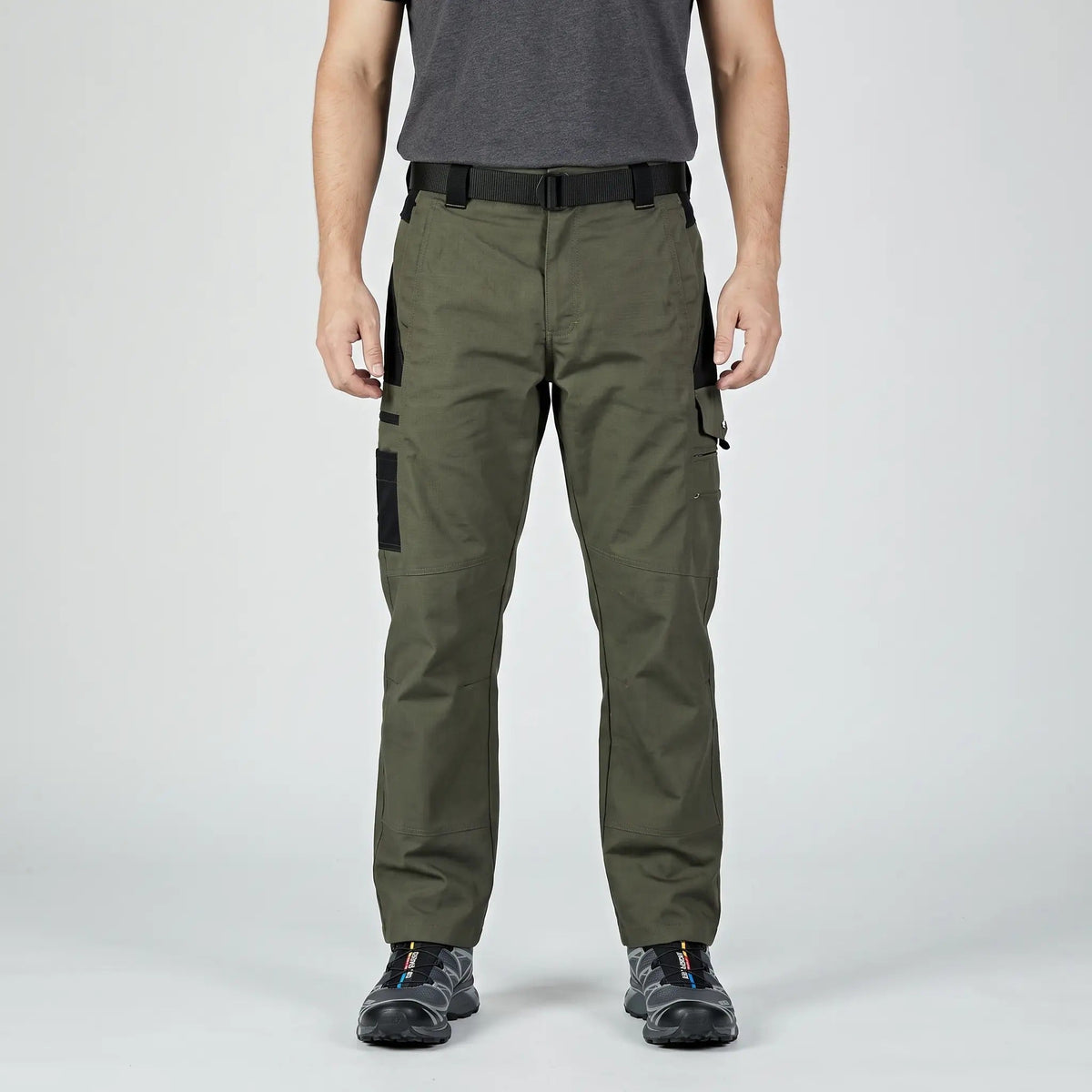 Pantaloni da lavoro da uomo - Pantaloni cargo ripstop - Pantaloni combat