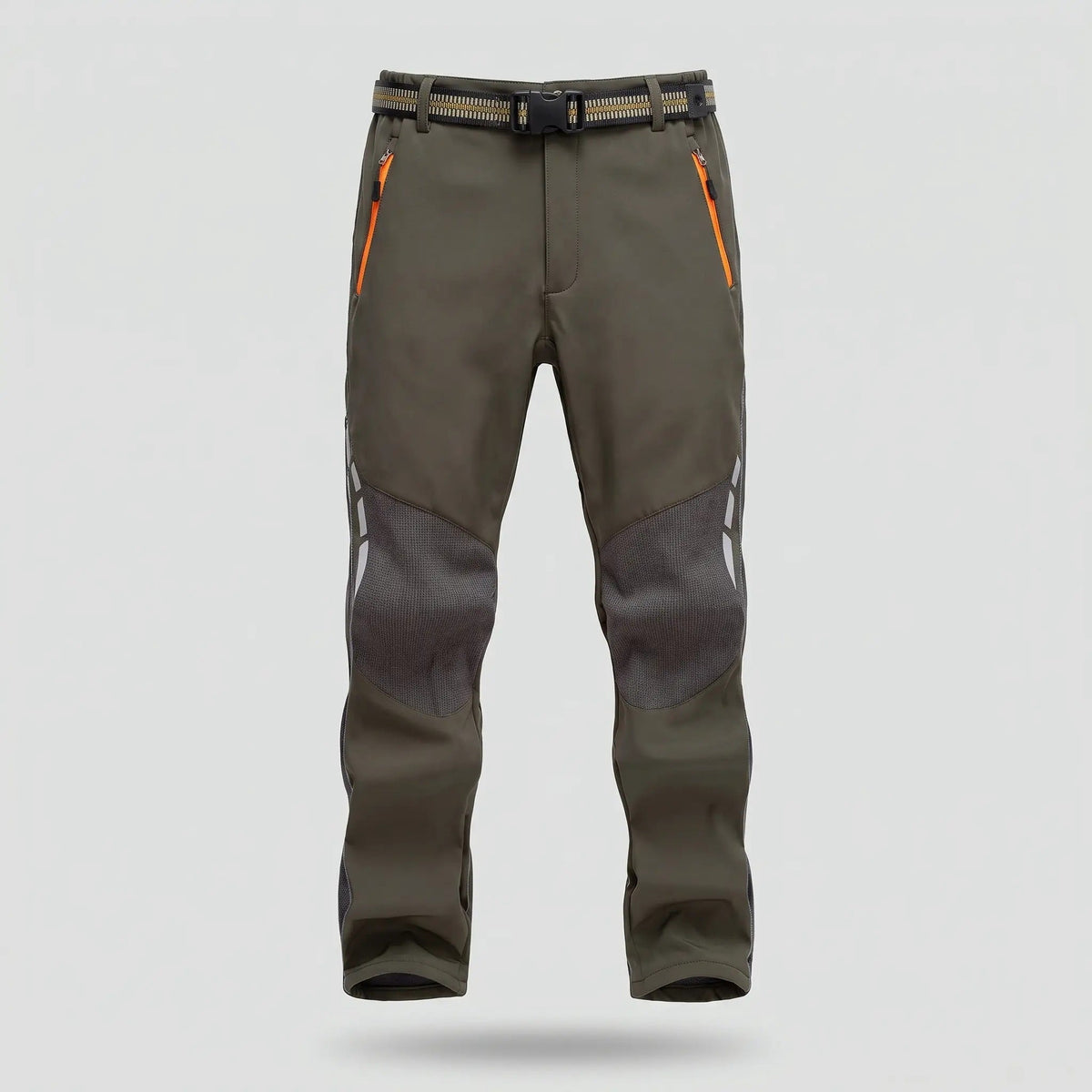 Pantaloni da trekking da uomo foderati in pile e idrorepellenti