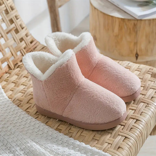 Pantofole a Stivaletto Calde da Casa per Donna