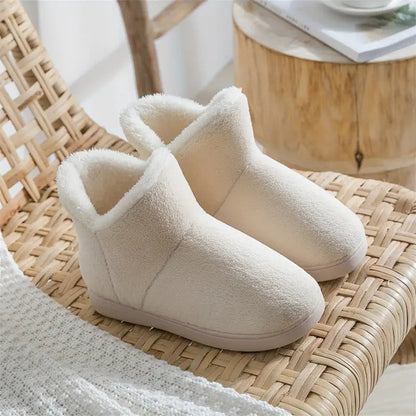 Pantofole a Stivaletto Calde da Casa per Donna