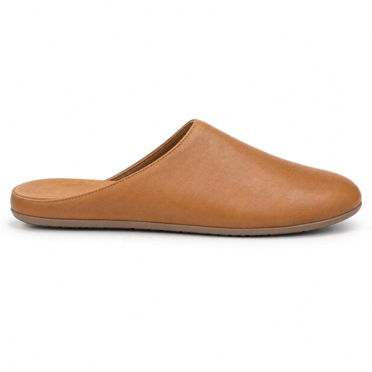 Pantofole da uomo Rassivo slip-on marrone chiaro leggere