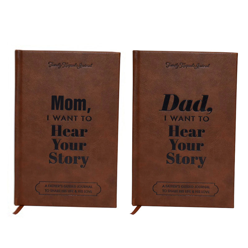 Papà, Voglio Sentire la Tua Storia | Libro Edizione Heritage | Oltre 250 Domande