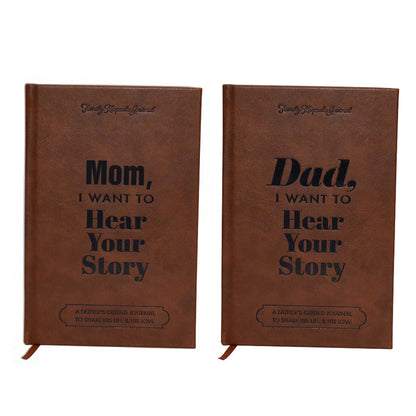 Papà, Voglio Sentire la Tua Storia | Libro Edizione Heritage | Oltre 250 Domande