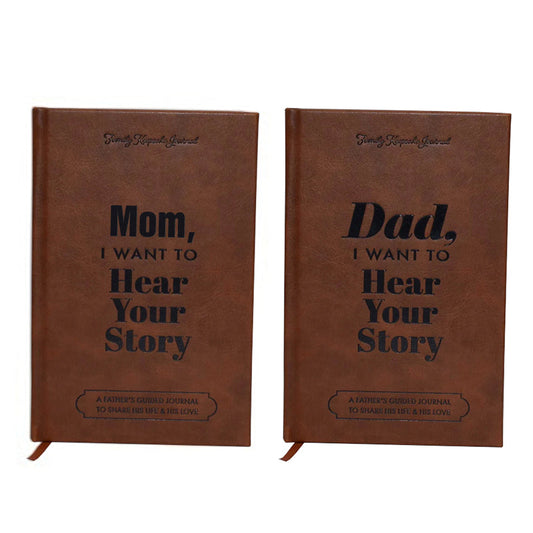 Papà, Voglio Sentire la Tua Storia | Libro Edizione Heritage | Oltre 250 Domande