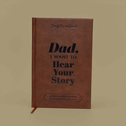 Papà, Voglio Sentire la Tua Storia | Libro Edizione Heritage | Oltre 250 Domande