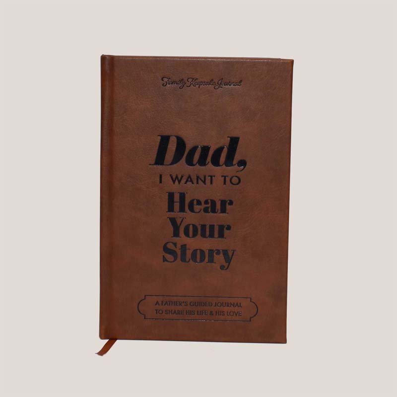 Papà, Voglio Sentire la Tua Storia | Libro Edizione Heritage | Oltre 250 Domande