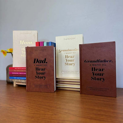 Papà, Voglio Sentire la Tua Storia | Libro Edizione Heritage | Oltre 250 Domande