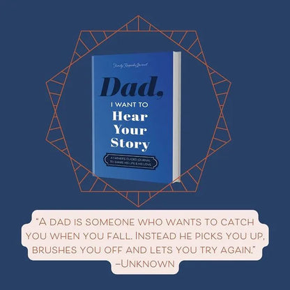 Papà, Voglio Sentire la Tua Storia | Libro Edizione Heritage | Oltre 250 Domande