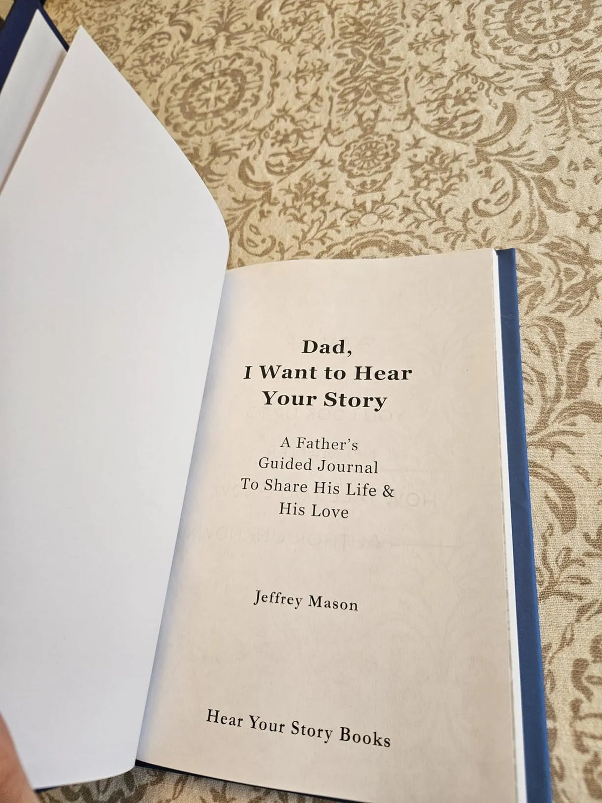 Papà, Voglio Sentire la Tua Storia | Libro Edizione Heritage | Oltre 250 Domande