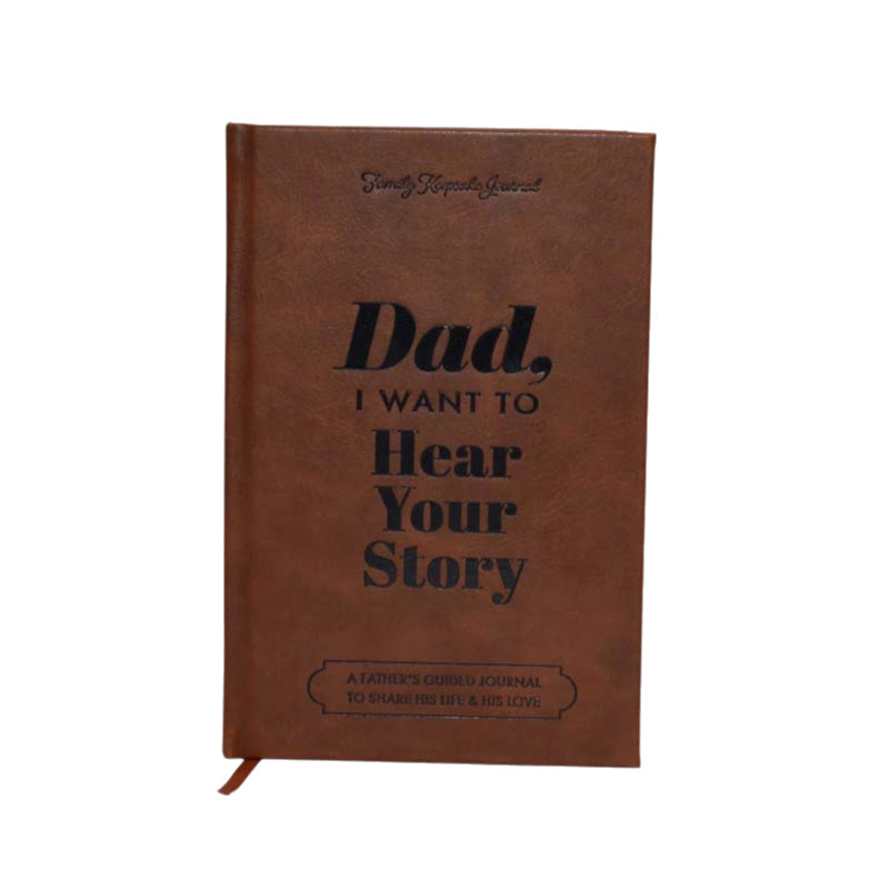 Papà, Voglio Sentire la Tua Storia | Libro Edizione Heritage | Oltre 250 Domande