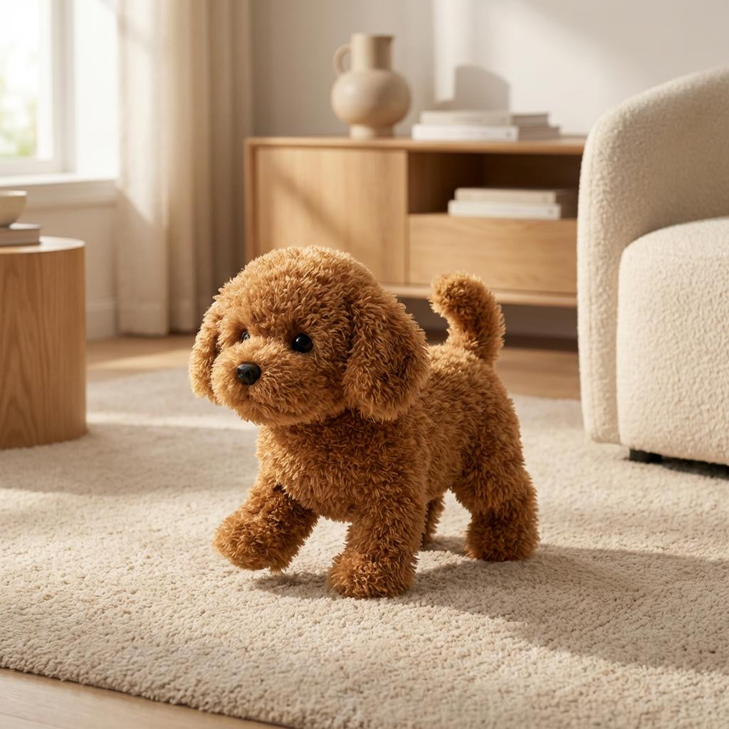 Peluche Interattivo Cane Realistico con Movimenti e Suoni