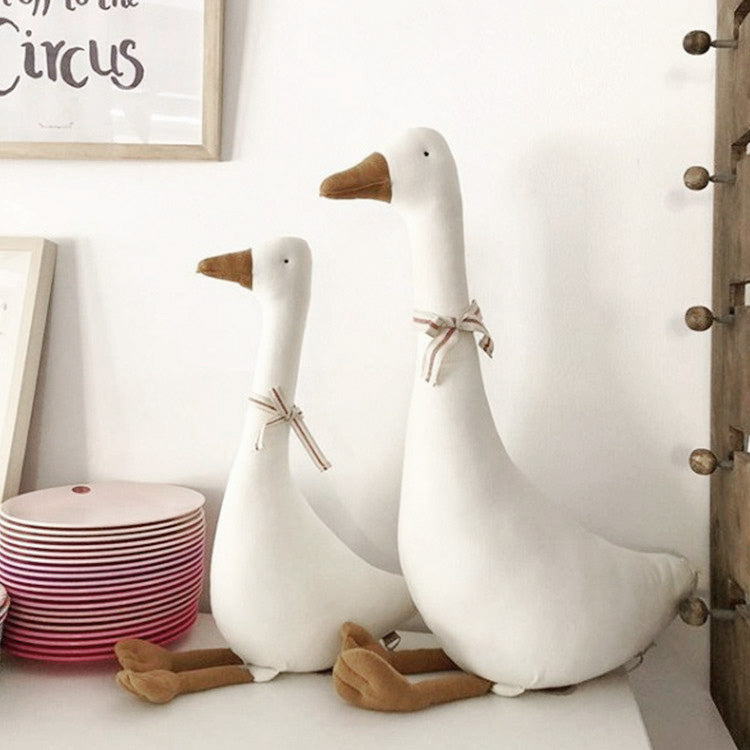 Peluche oca cuscino decorativo