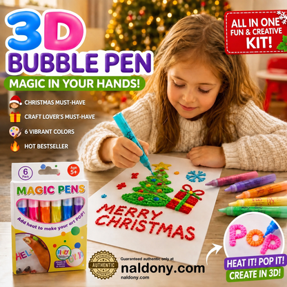 Penne Magiche 3D – Disegna e crea arte gonfiabile con un solo tratto