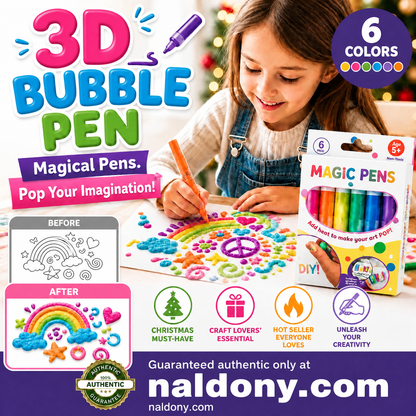 Penne Magiche 3D – Disegna e crea arte gonfiabile con un solo tratto