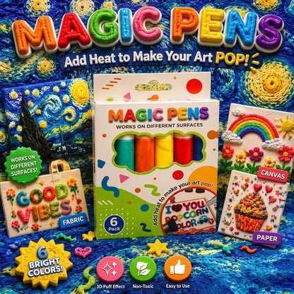 Penne Magiche 3D – Disegna e crea arte gonfiabile con un solo tratto