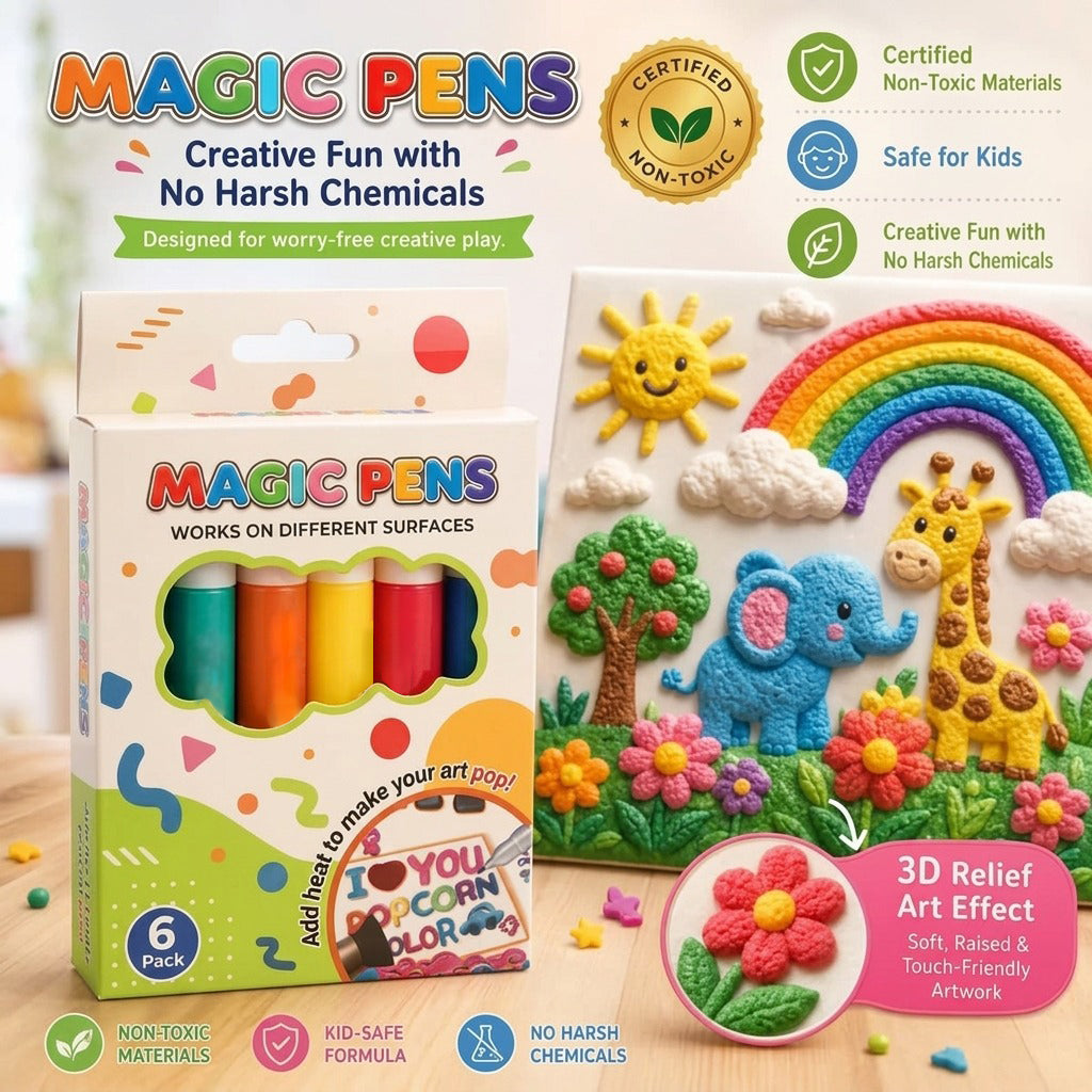 Penne Magiche 3D – Disegna e crea arte gonfiabile con un solo tratto